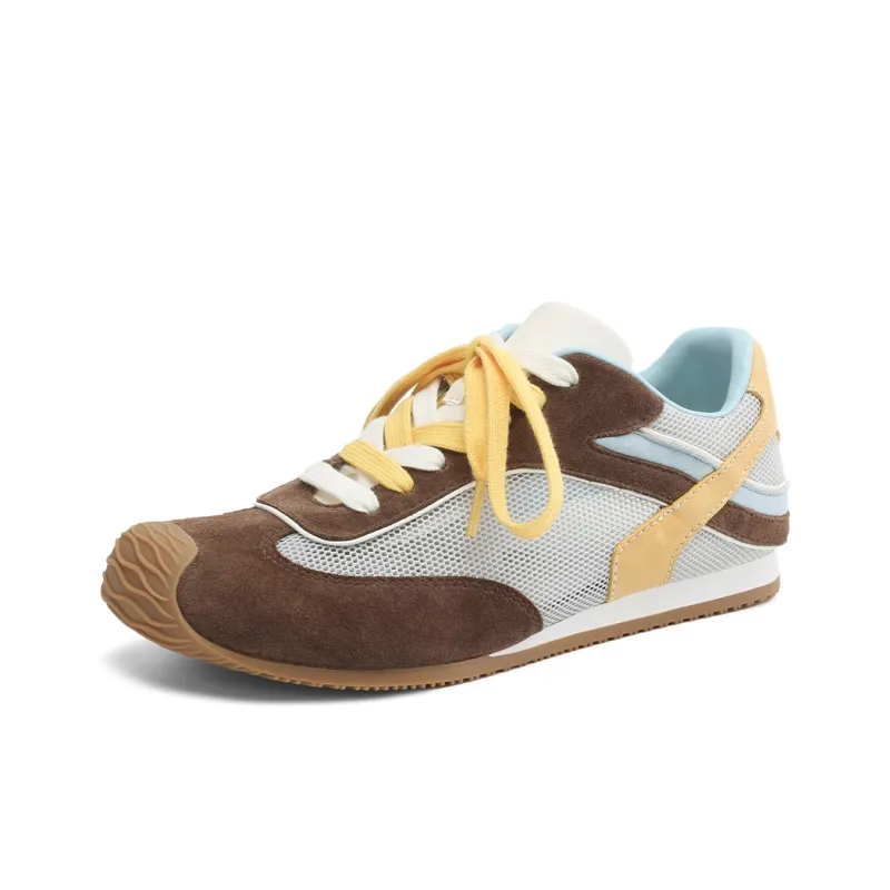 Rosa Bianca German Army Trainers Lightweight And Breathable Low Top Casual Shoes Women's-35