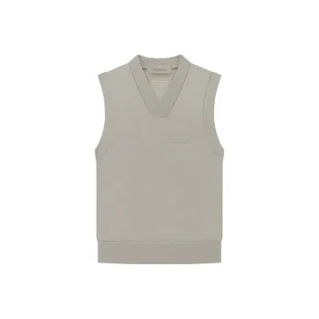 Fear Of God Essentials V Neck Vest 'Smoke'