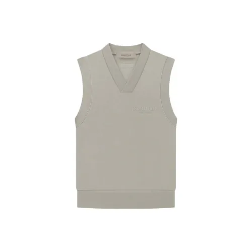 Fear Of God Essentials V Neck Vest 'Smoke'