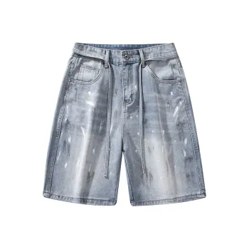 JUCY JUDY Denim Shorts Unisex Light Blue