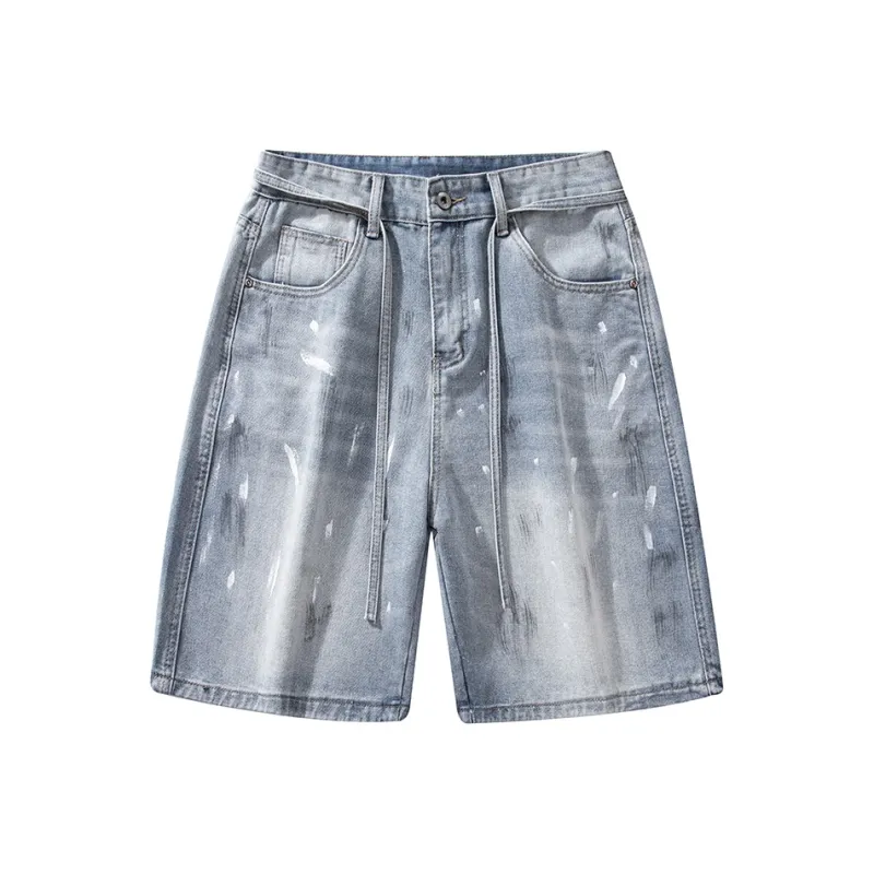 JUCY JUDY Denim Shorts Unisex Light Blue-0