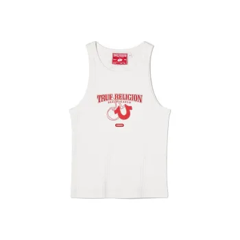 Kirsh x TRUERELIGION SS24 Tank Tops Women's White