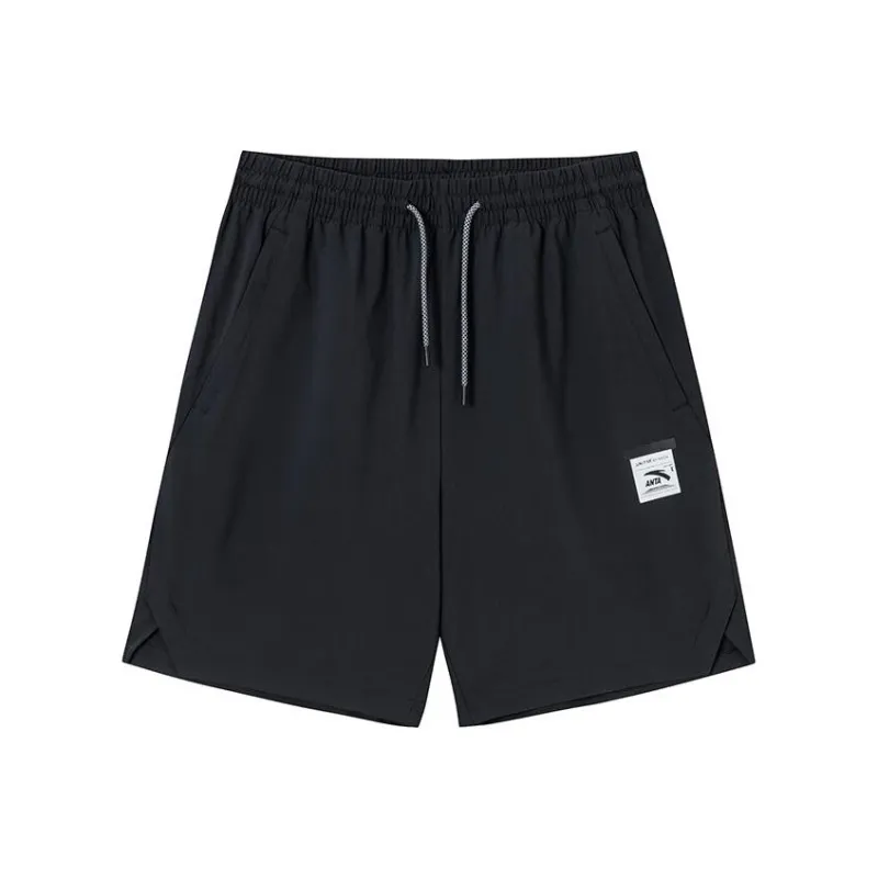 Anta Variety Training Collection Casual Shorts Men's Basic Black-0