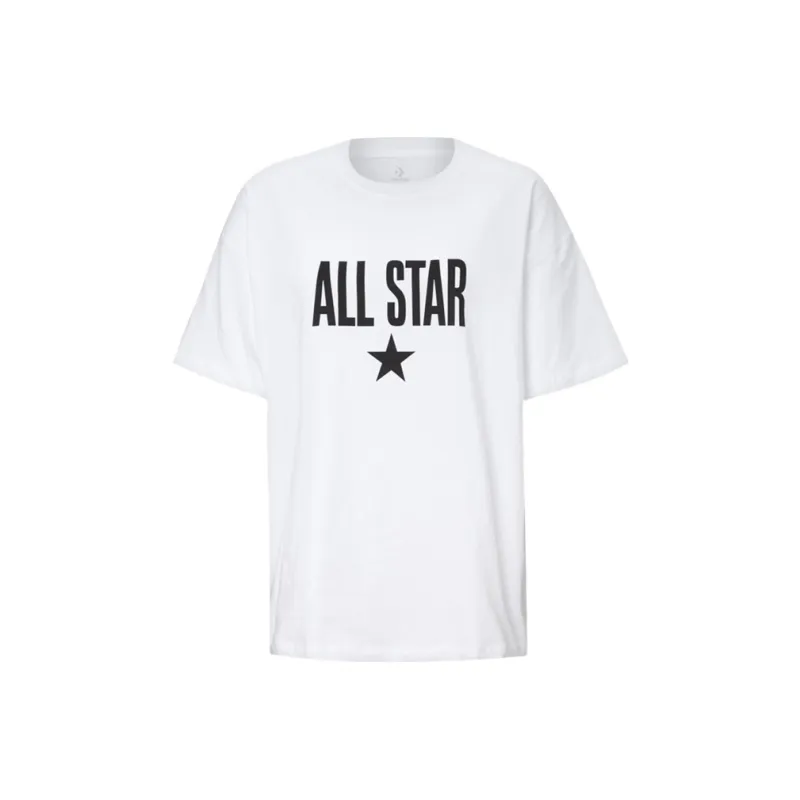 Converse T Shirts Women's White-0