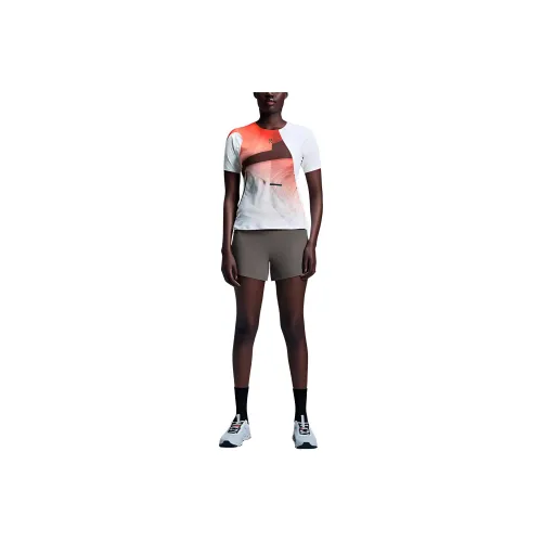 On Ultra T-Shirt Women's Flame/White