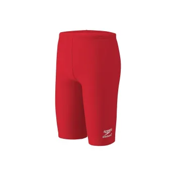 Speedo Solid Youth Jammer Red Swimming Shorts Men's