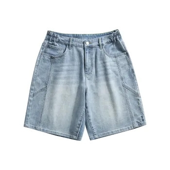 Dance With Wolves Denim Shorts Men's Medium Blue