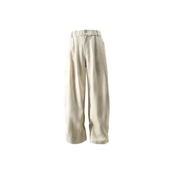 HKRXEC Casual Pants Unisex Khaki