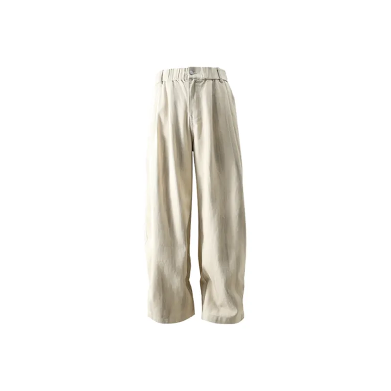 HKRXEC Casual Pants Unisex Khaki-0