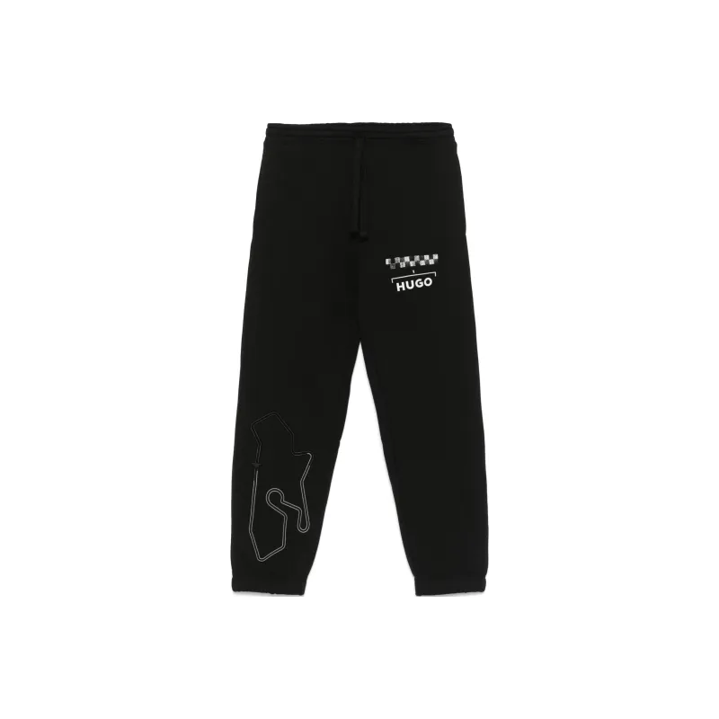 HUGO BOSS Logo print Track Pants-0