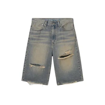 Levis Denim Shorts Men Blue