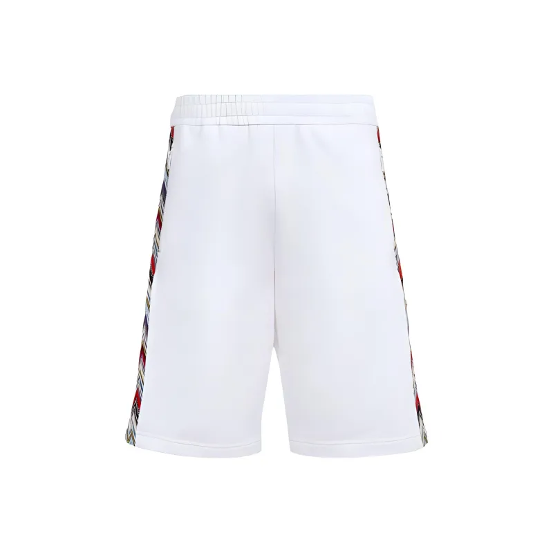 MISSONI Zigzag Detailed Fleece Bermuda Shorts-0
