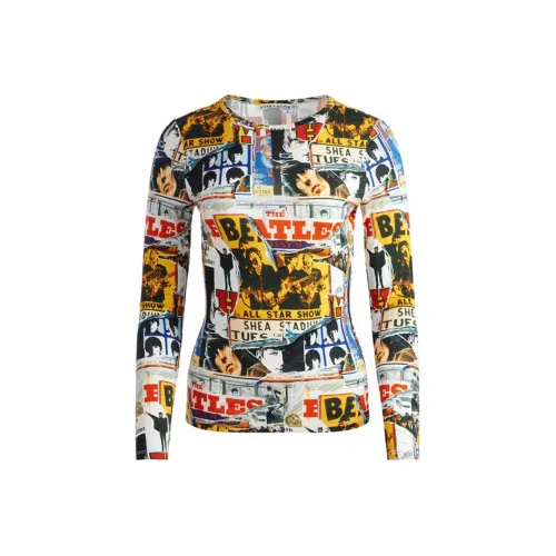 ALICE+OLIVIA x Beatles T-Shirt Women's Multicolor