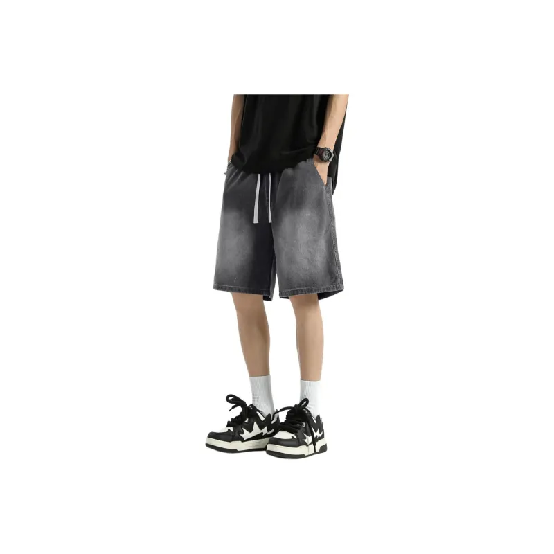 CHARLIE GOLF Denim Shorts Unisex-4
