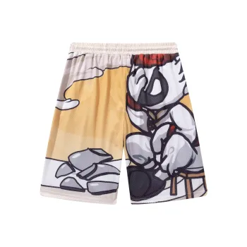 FireMonkey Basketball Shorts Unisex Yellow