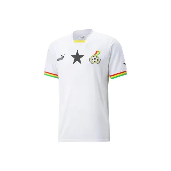 PUMA Ghana Home 22/23 Replica Jersey Soccer Jerseys Men's White