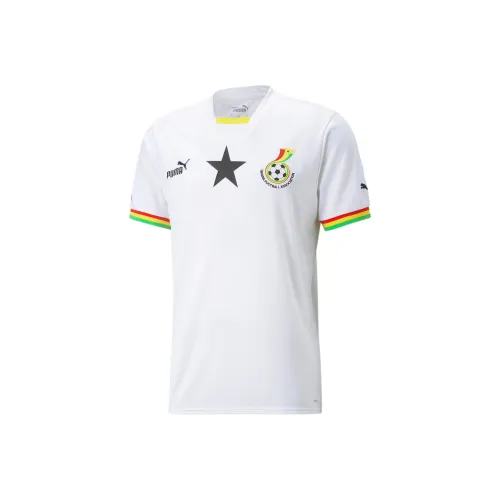 PUMA Ghana Home 22/23 Replica Jersey Soccer Jerseys Men's White