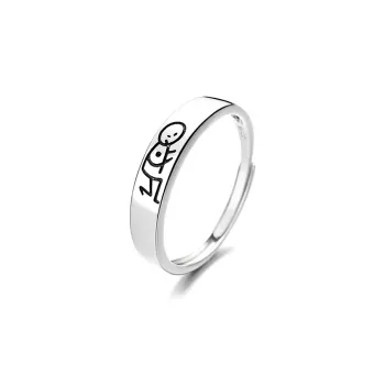 JONNY MOORE S925 Silver Rings Unisex