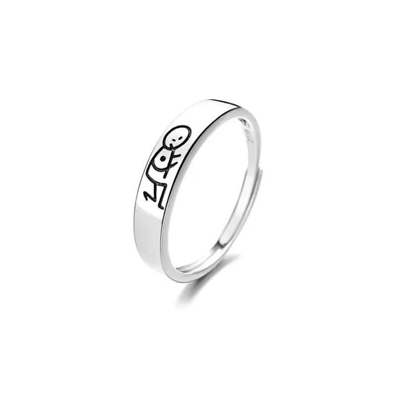 JONNY MOORE S925 Silver Rings Unisex-0