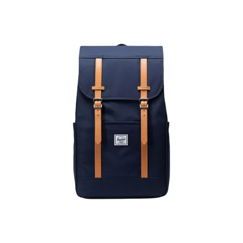 Herschel Recycled Polyester Backpack Unisex Marine Blue
