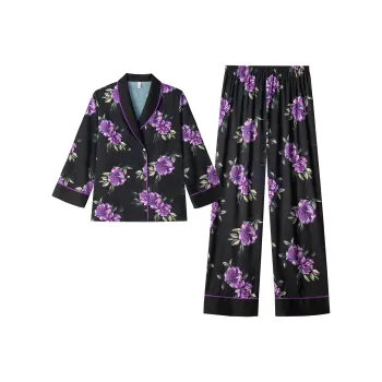 Shanghai Story Pajama Set Women's Purple