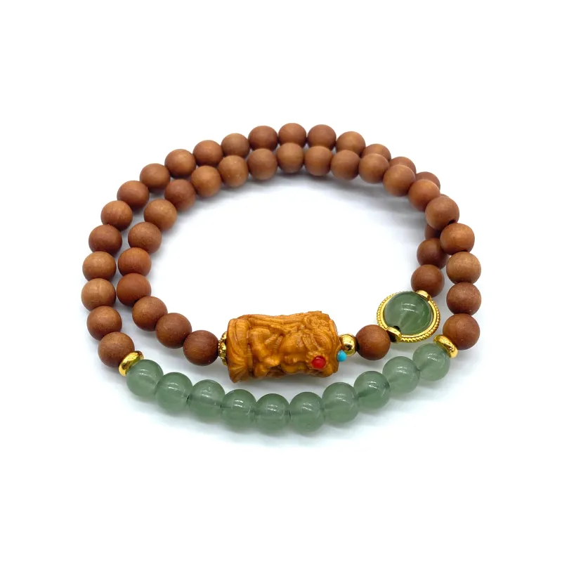 ERXI Barbie Sandalwood Bracelets Unisex-6