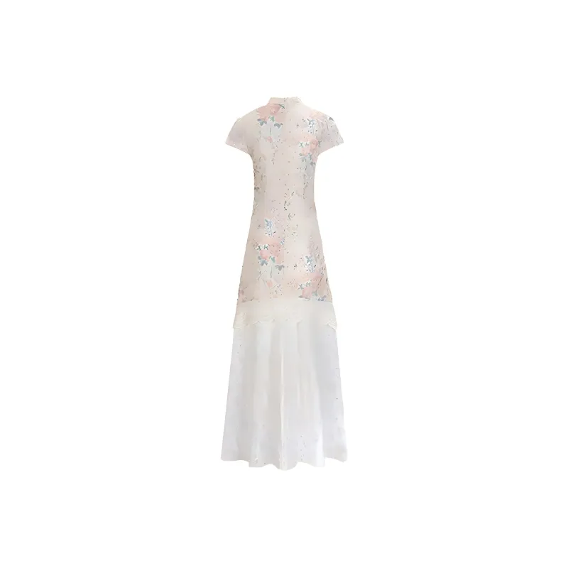 Aghr Short Sleeved Dress Women's Multicolor-1