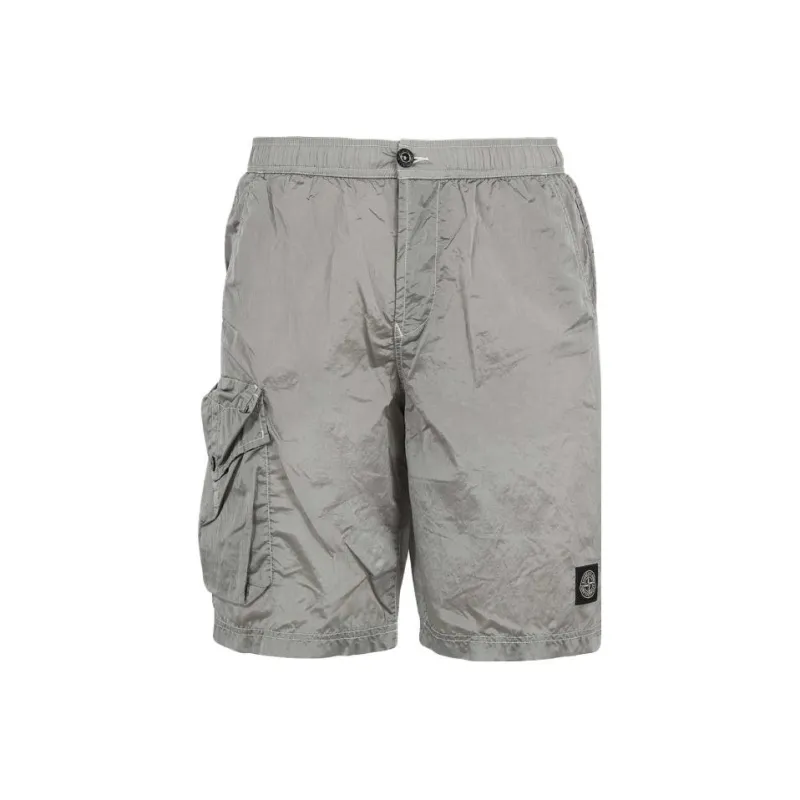 STONE ISLAND Casual Shorts Men Gray-0