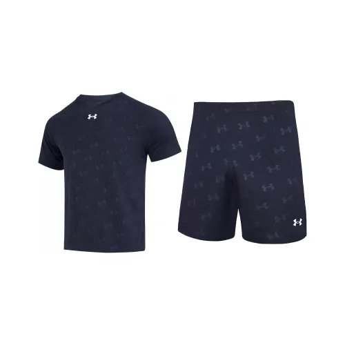 Calções Under Armour Launch Run Print preto cinzento