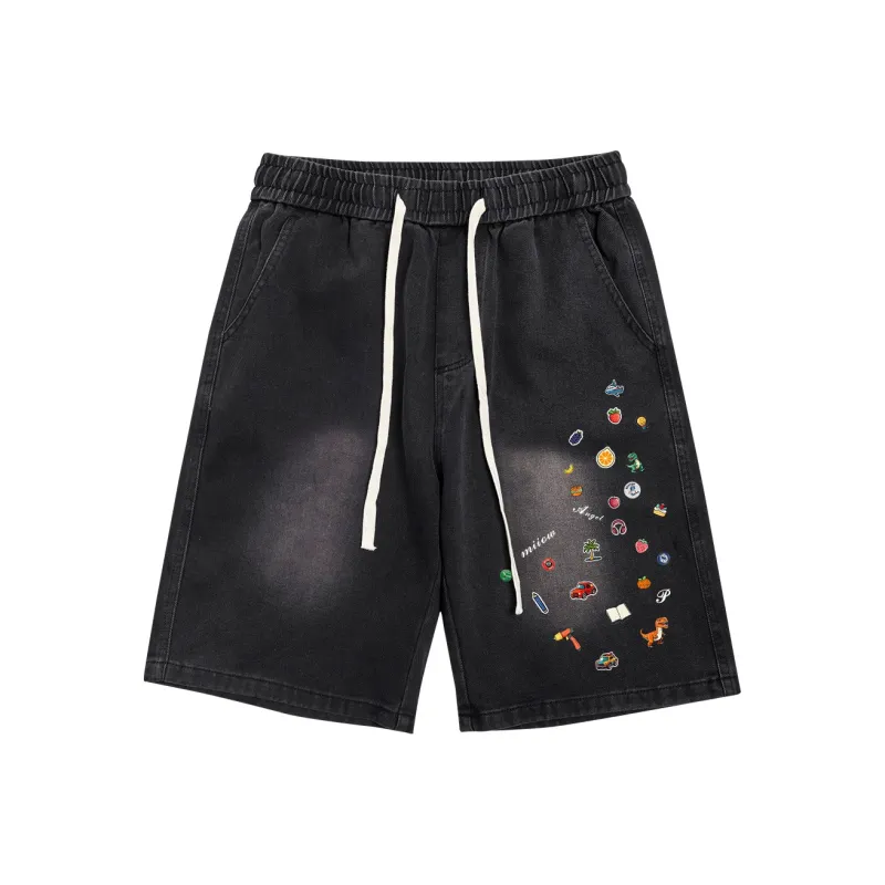 MIIOW Denim Shorts Unisex-6