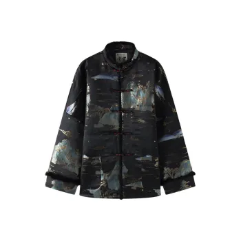 XUANSHENG Winter Puffer Jacket Men's Black