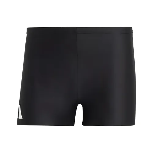 Adidas Solid Swim Boxers Swimming Shorts Men's Black