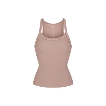 SKIMS Tank Tops Women's UMBER/Brown Earth Tone