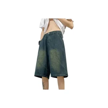 UNthemed Denim Shorts Unisex Blue