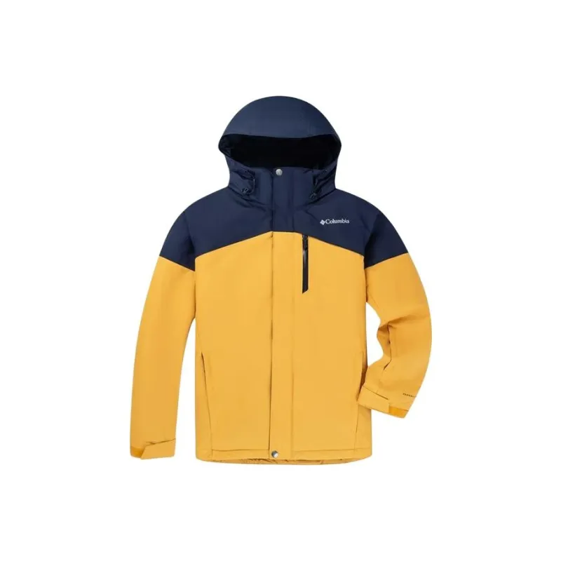 Columbia Ski Tops Men Yellow-0