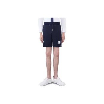 THOM BROWNE Embroidered Drawstring Track Shorts