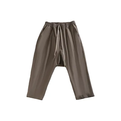 RICK OWENS Drawstring Cropped Pants