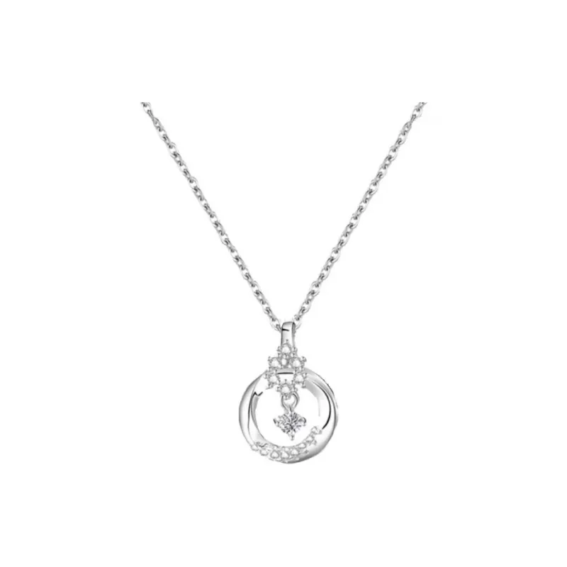 KOREET Sterling Silver Love Confession Necklace Women's-0