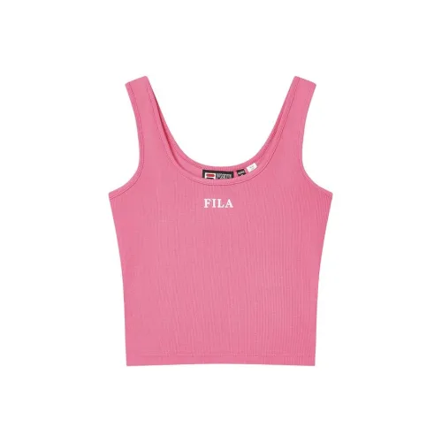 FILA Tank Top Women's Fandango Peach Red