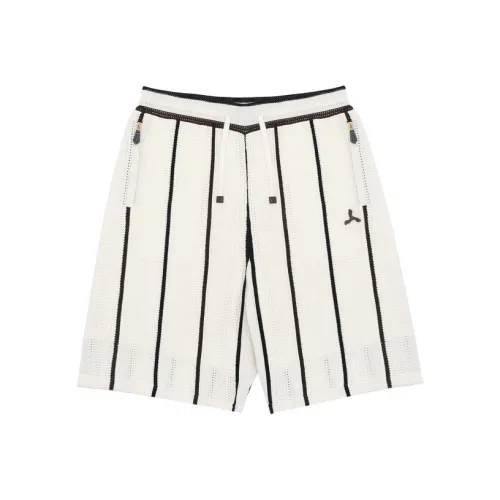 LI NING 1990 Casual Shorts Men Ivory