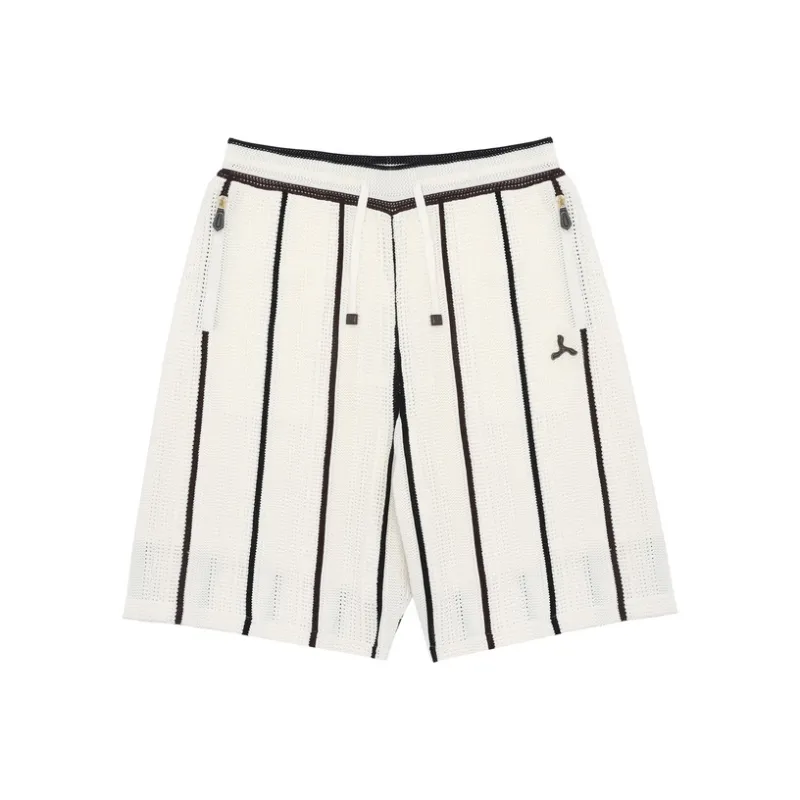 LI NING 1990 Casual Shorts Men Ivory-0