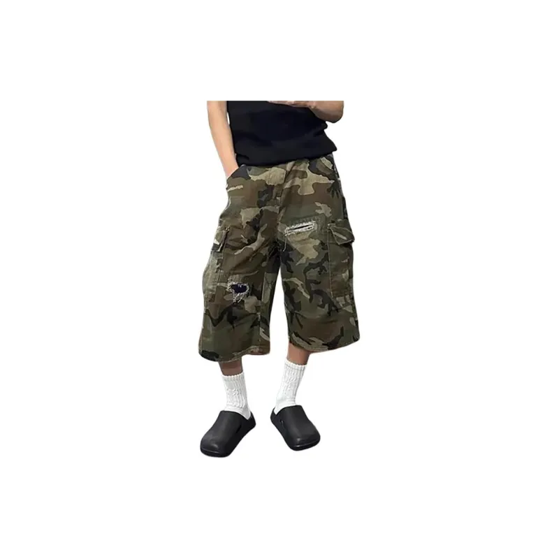 CORNILOT Casual Shorts Unisex Camouflage-0