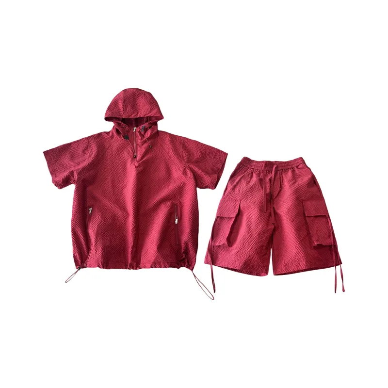 FAKE VINTAGE Summer Casual Sportswear Unisex-4
