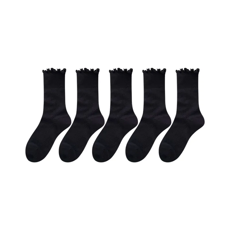 Top Melon Mid Calf Socks Women's Combo Set-25