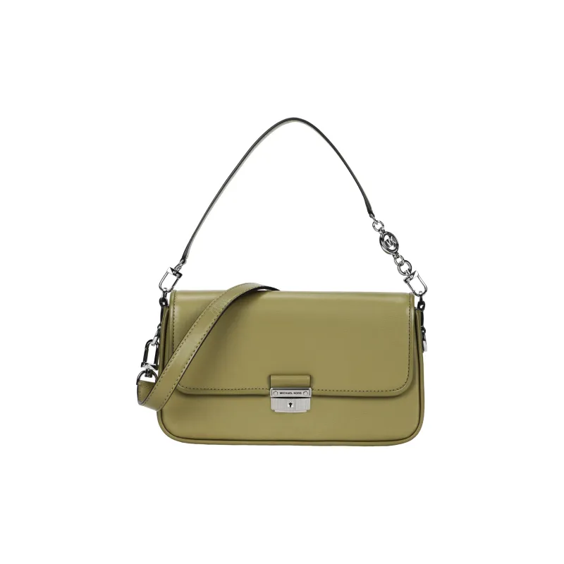 MICHAEL KORS MICHAEL KORS Luggage Collection Cow Leather Handbag Women's Olive Green-0