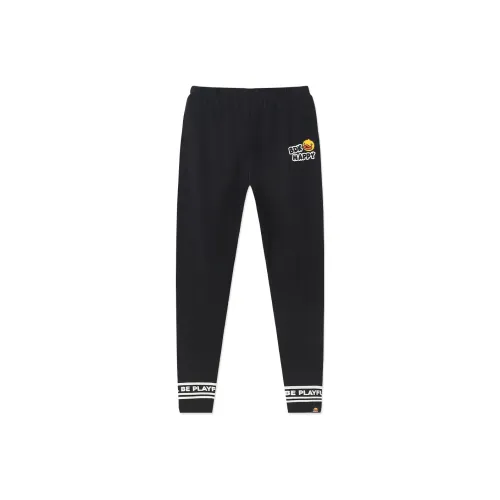 B.Duck Casual Pants Unisex Black