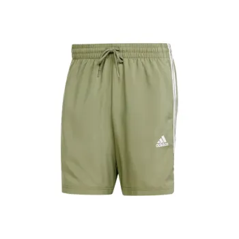 Adidas Essential AEROREADY ESSENTIALS CHELSEA 3-STRIPES SHORTS Casual Shorts Men's Legacy Green
