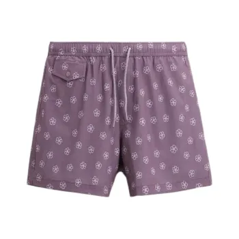 ZARA Swimming Shorts Men's Dark Purple