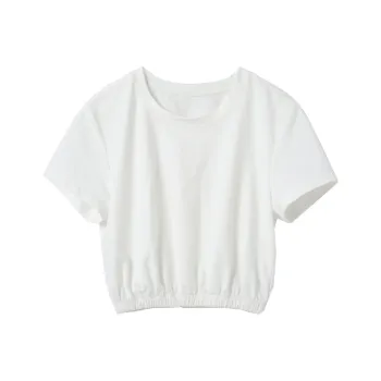 Gyokuu Straight T-Shirt Women's White