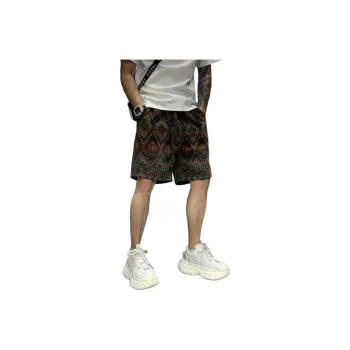 Weles Casual Shorts Unisex Elegant Cyan